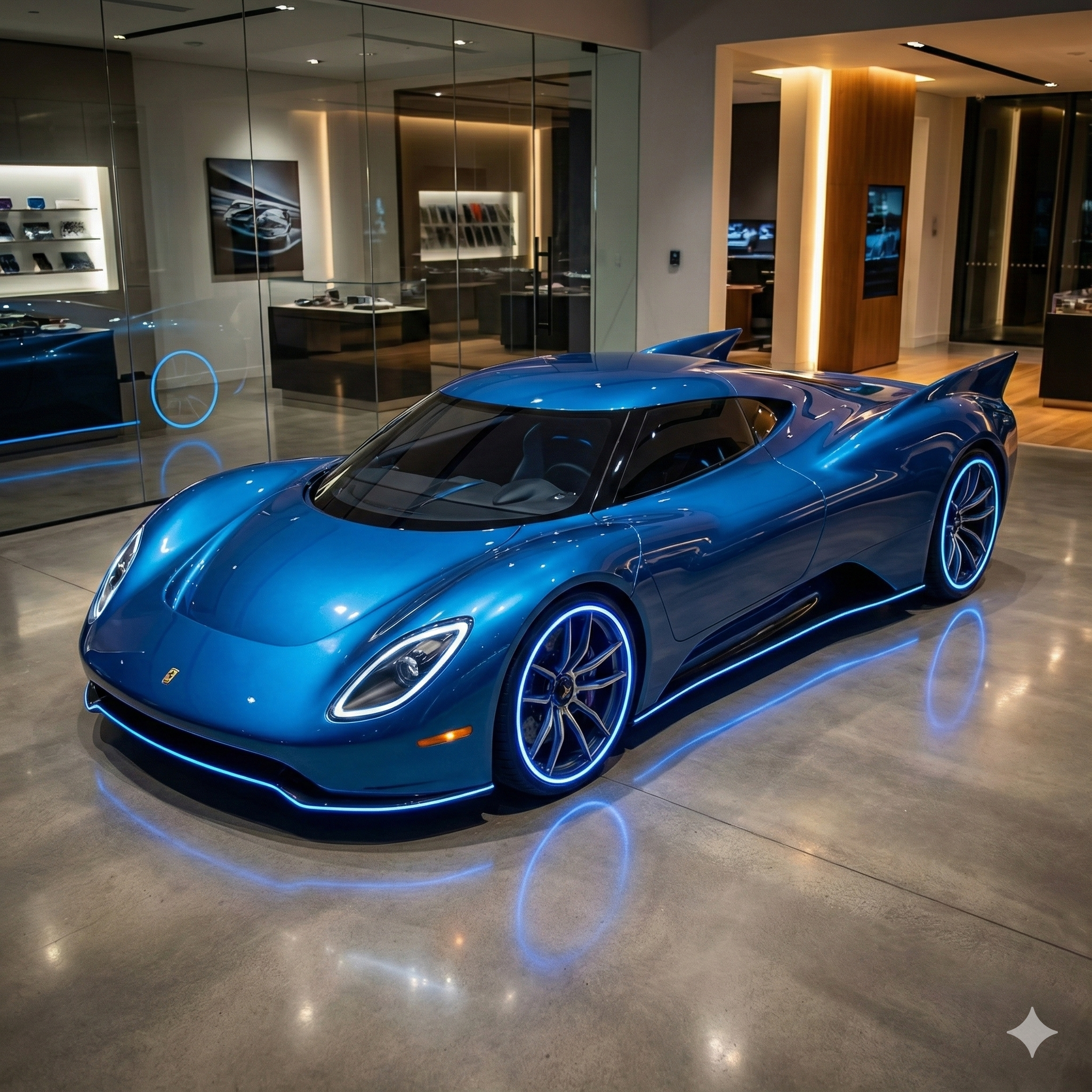 Futuristic Car Concept Photo