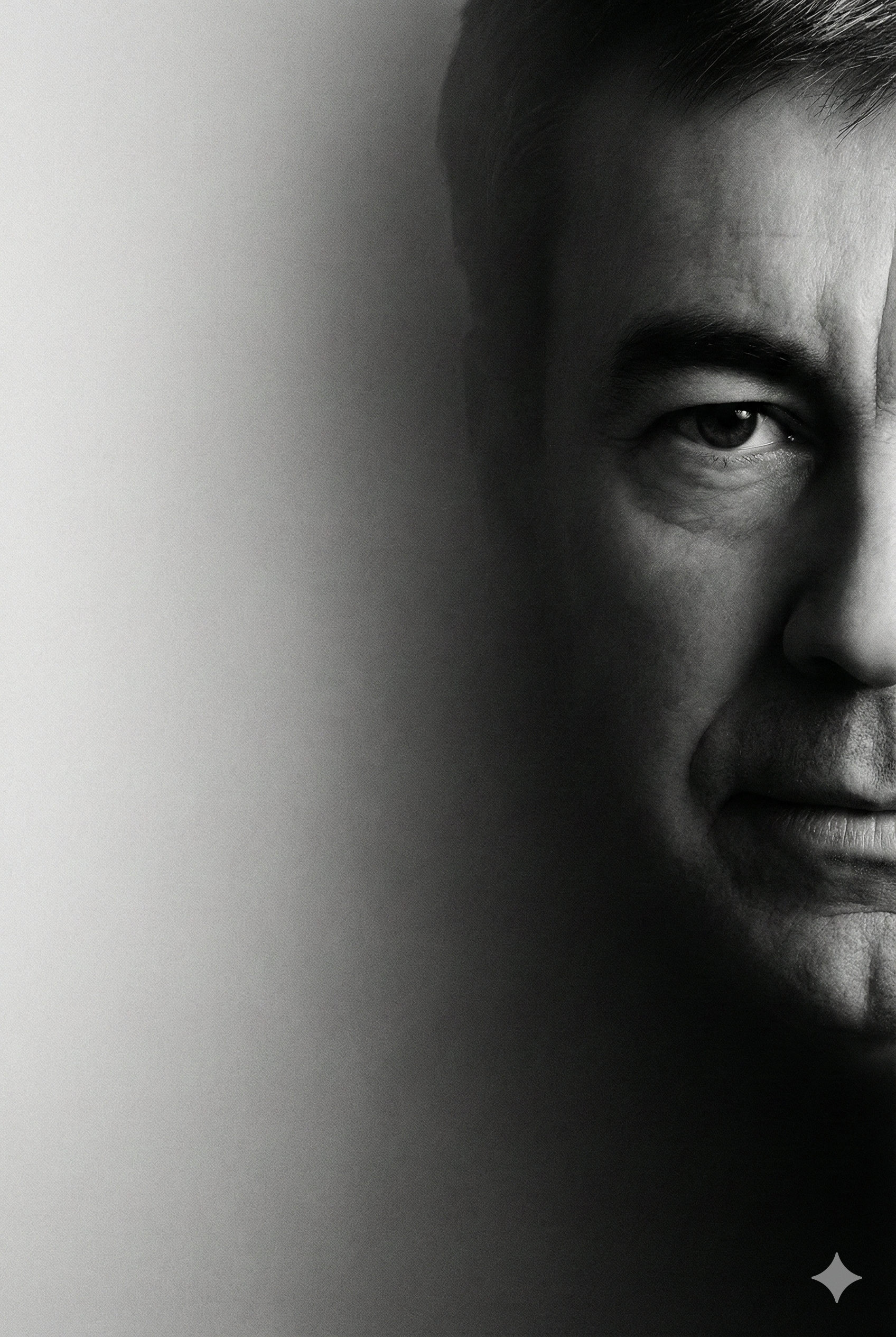 Ethereal Monochrome Portrait