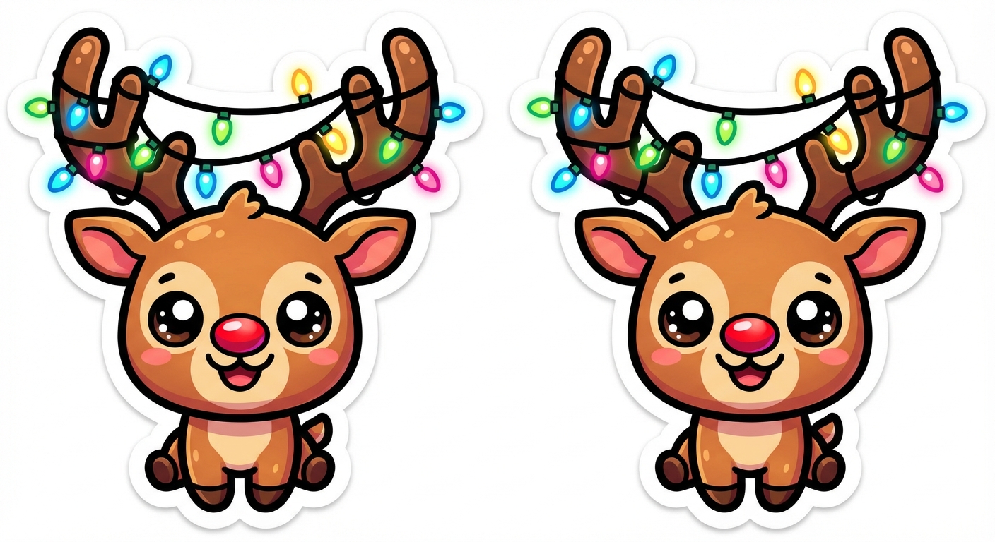 Tangled Reindeer