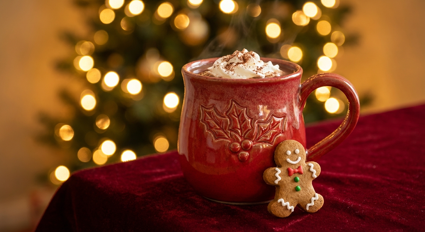 Festive Red Mug