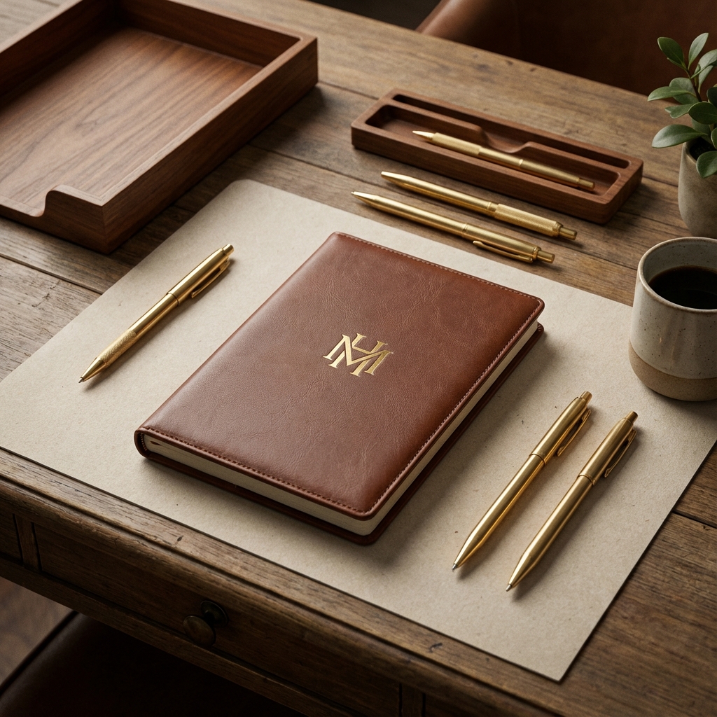 洗練されたオフィスデスク