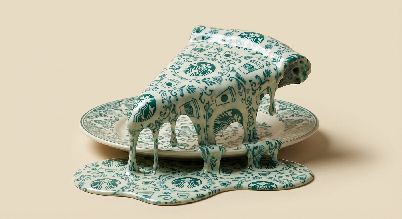 Starbucks Porcelain Slice