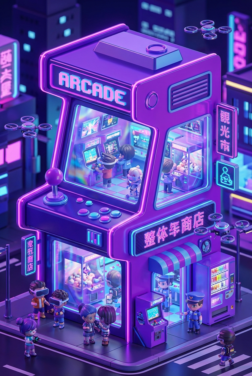 ネオン・アーケード・ミニチュア