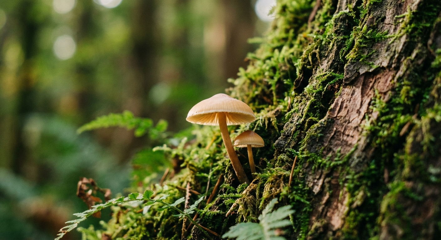 森の中の小さな舞台