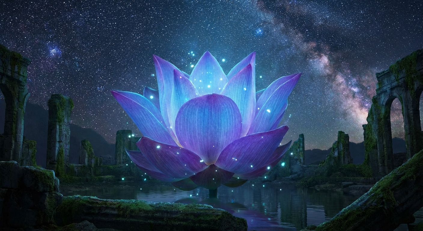 星降る夜の魔法植物