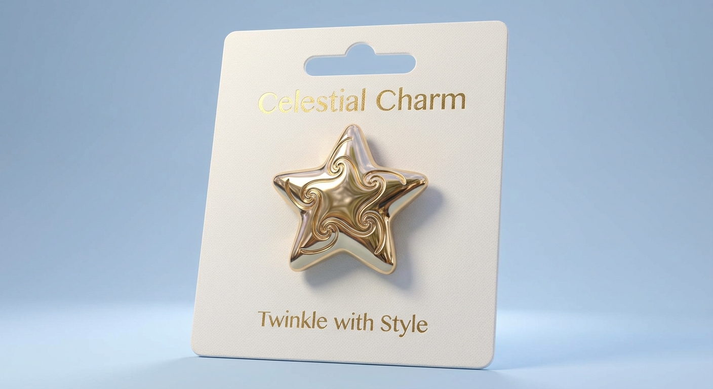 Star Pin and Display Card