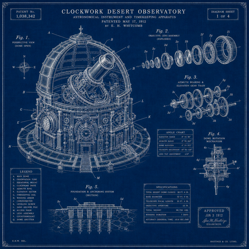 Clockwork Desert Observatory
