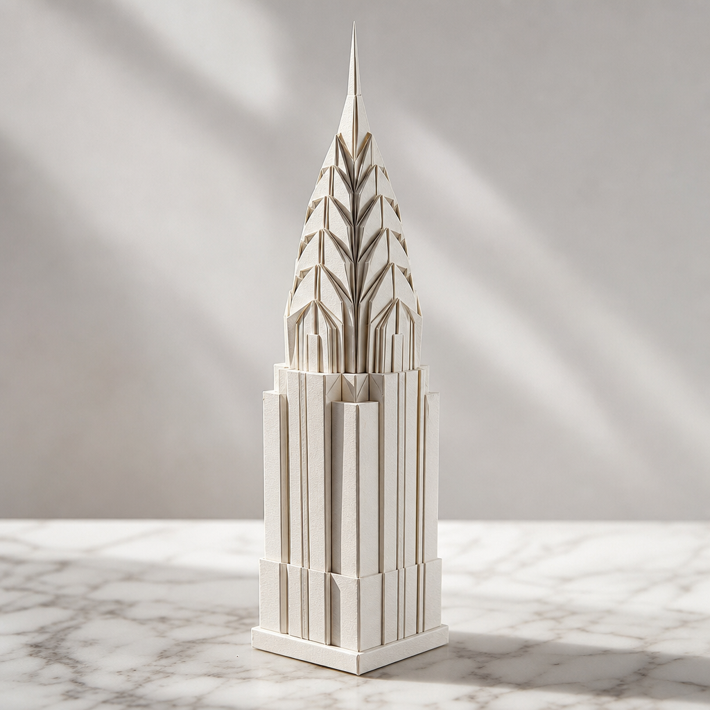 Origami Art Deco Tower